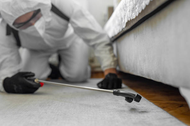 Professional Pest Control technician working in Westover, AL